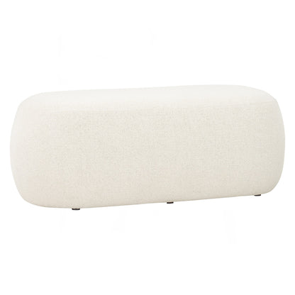 LUX Pouf B - Cream White