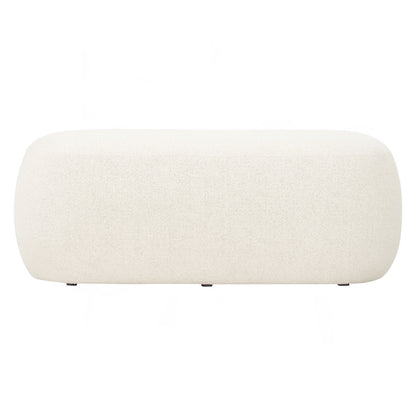 LUX Pouf B - Cream White