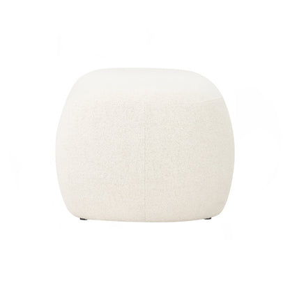 LUX Pouf B - Cream White