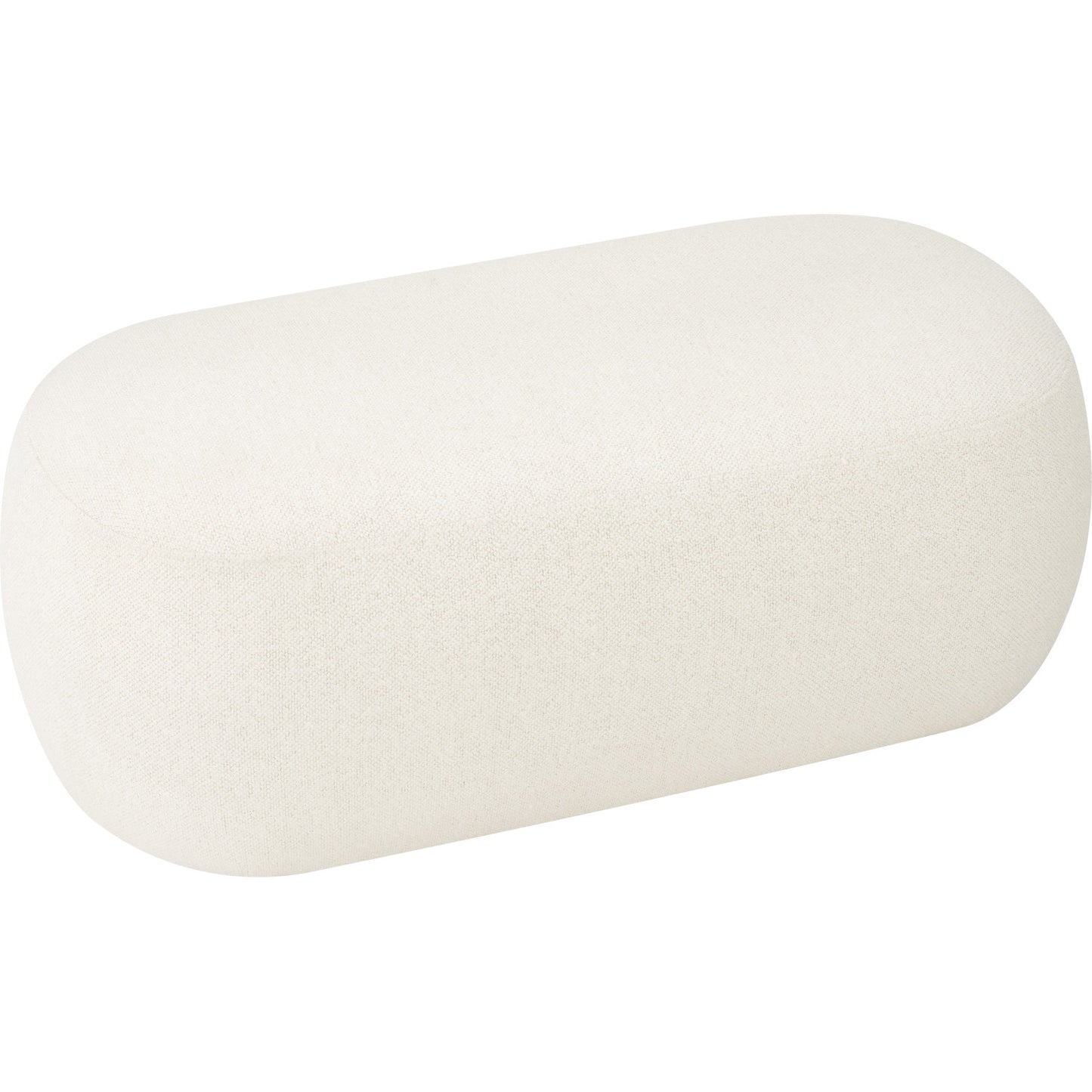 LUX Pouf B - Cream White