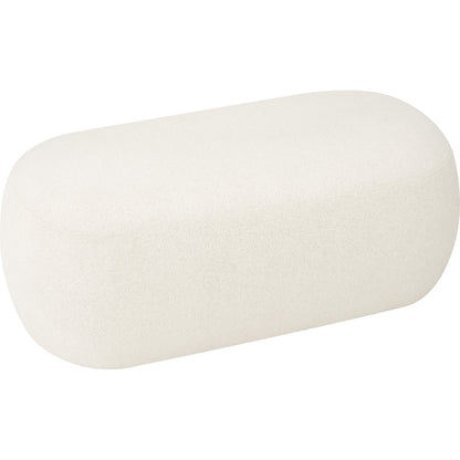 LUX Pouf B - Cream White