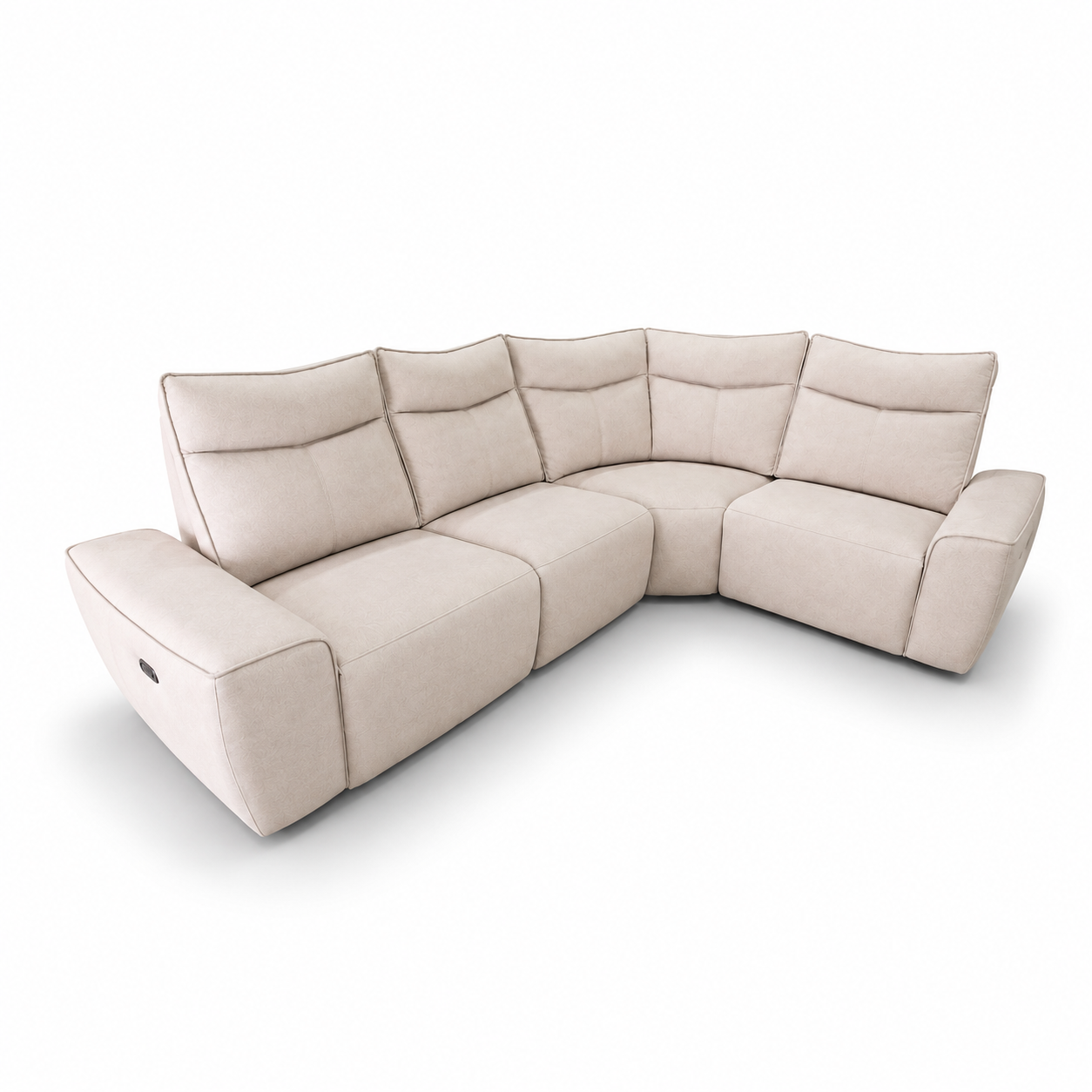 M9720 Corner Modular Auto Recliner Sofa - Custom Fabric (Pet Friendly Fabric)