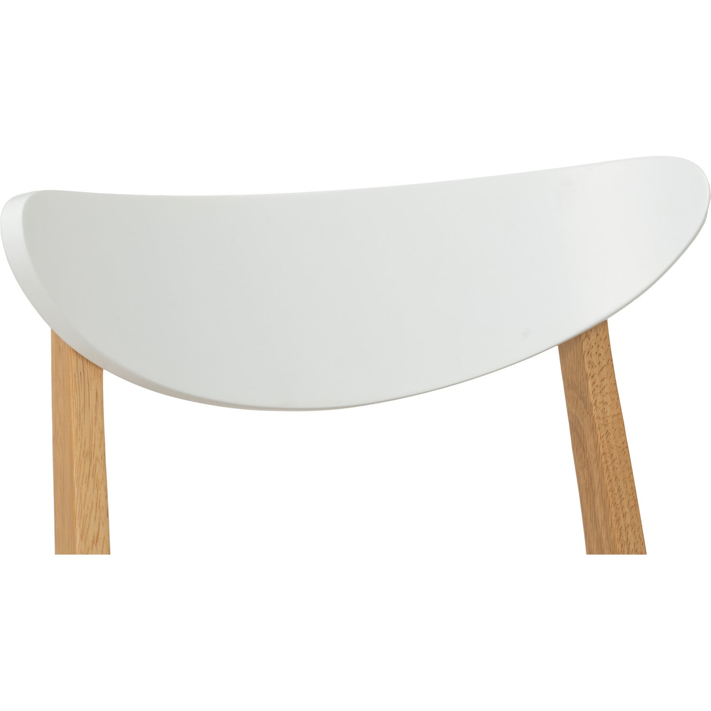 MACY Dining Chair - Natural + White