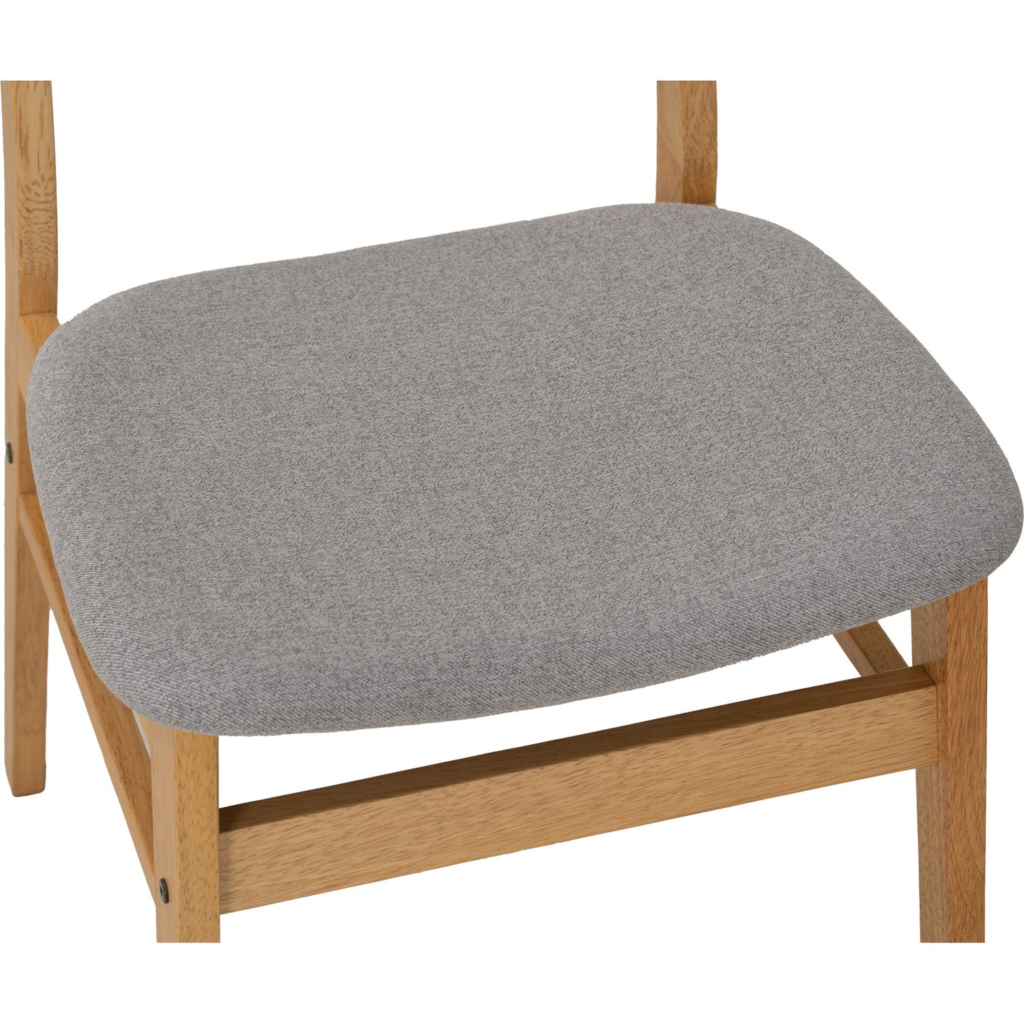 MACY Dining Chair - Natural + White