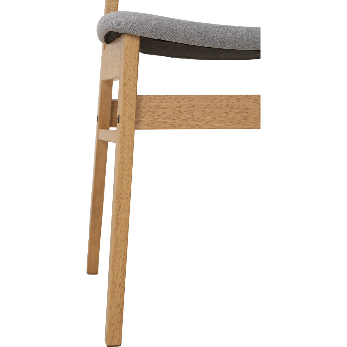 MACY Dining Chair - Natural + White