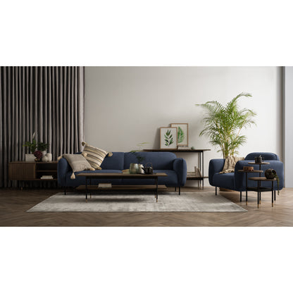 MIRA 1 Seater Sofa - Blue