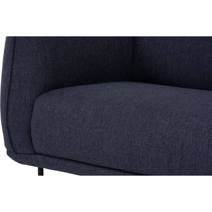 MIRA 1 Seater Sofa - Blue