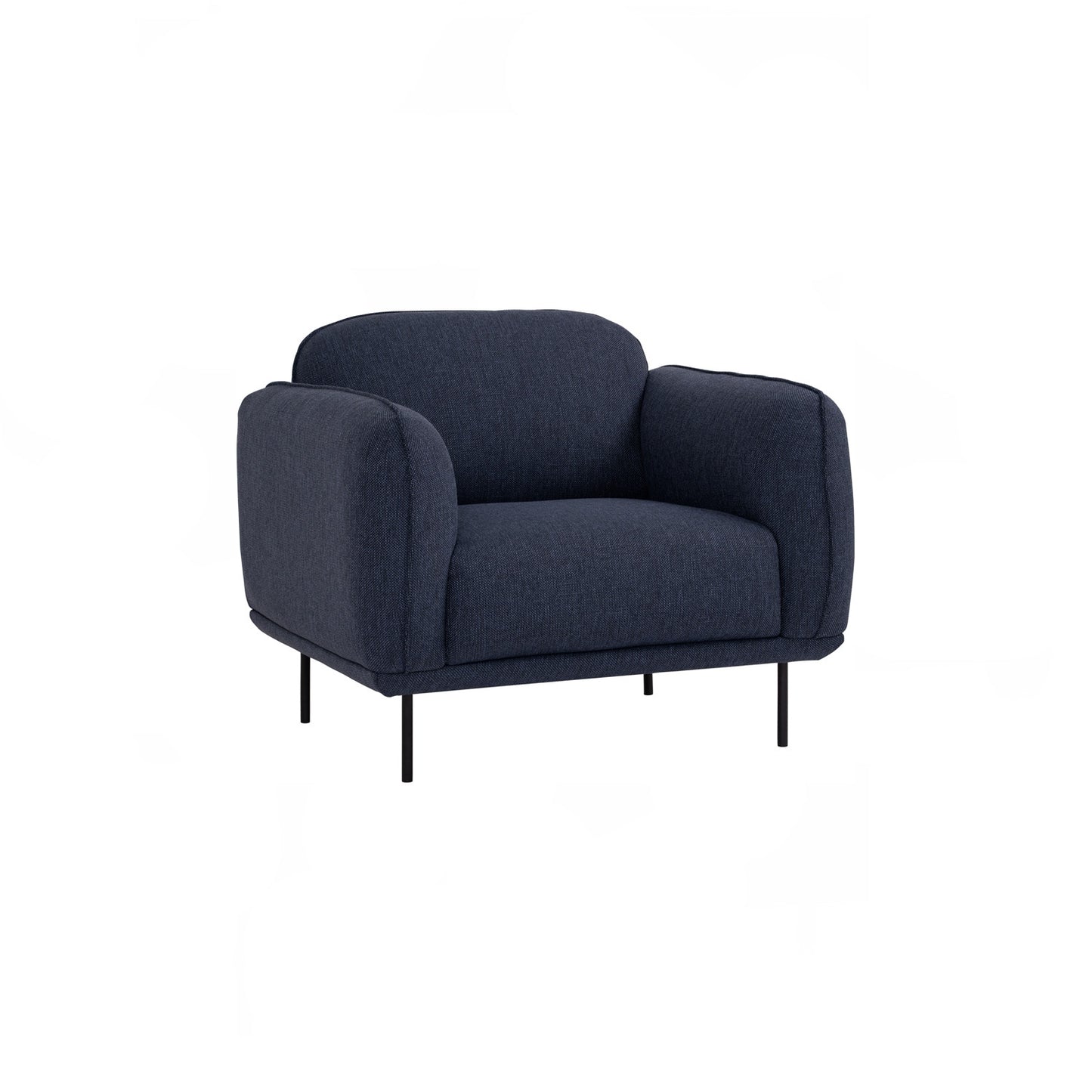 MIRA 1 Seater Sofa - Blue