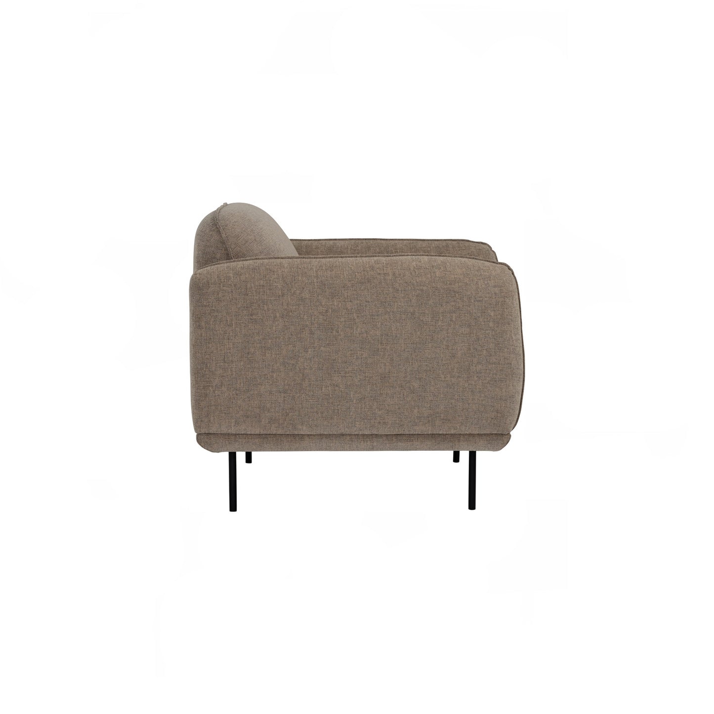 MIRA 1 Seater Sofa - Mocha