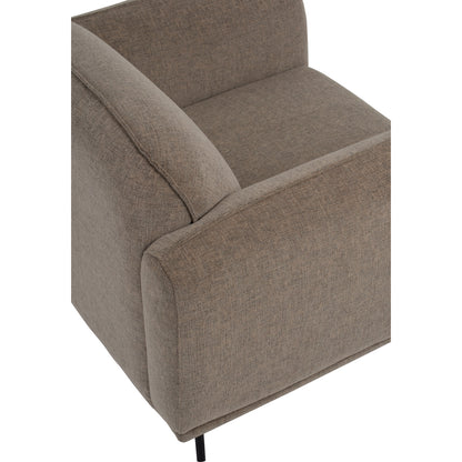 MIRA 1 Seater Sofa - Mocha