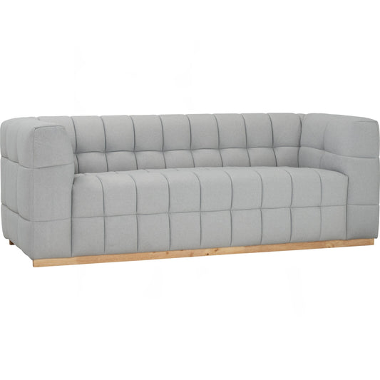 MONROE 3 Seater Sofa - Grey (Pets Friendly Fabric)