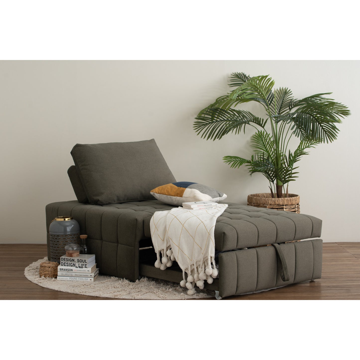 MONTE Sofa Bed - Green (Pets Friendly Fabric)