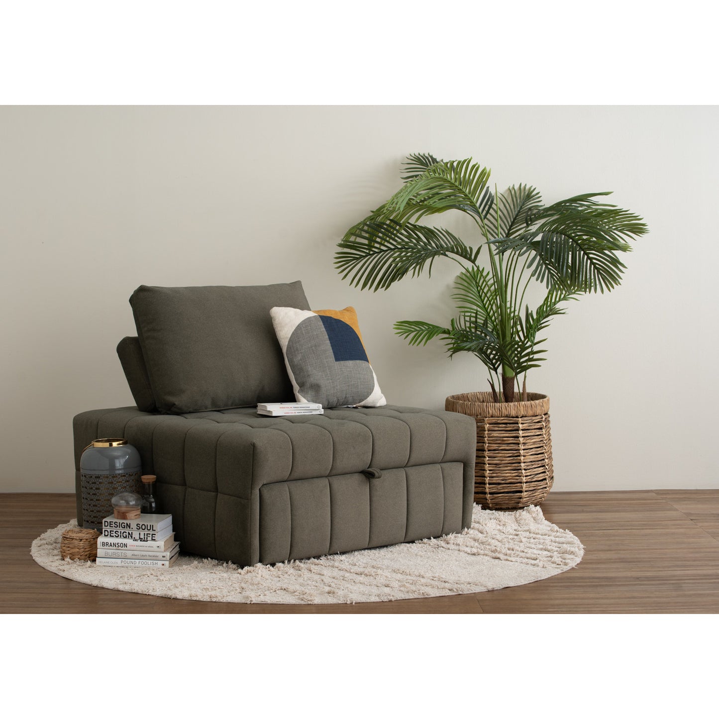 MONTE Sofa Bed - Green (Pets Friendly Fabric)