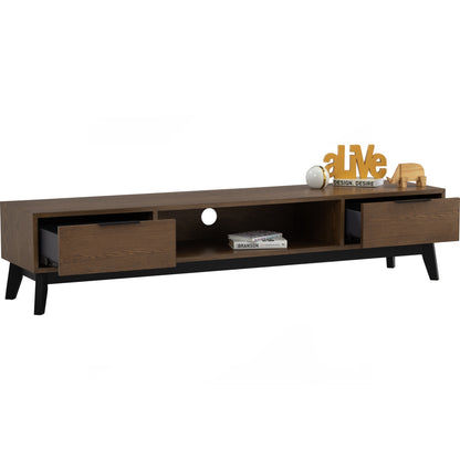 MALTON TV Cabinet - Cocoa (1800L)