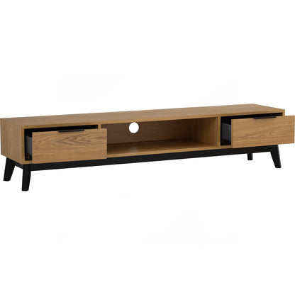 MALTON TV Cabinet - Natural (1800L)