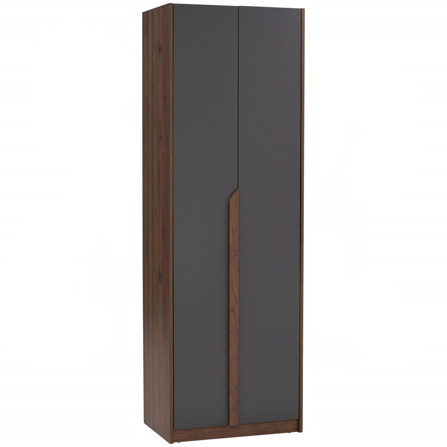 MANDO 2 Door Wardrobe - Black