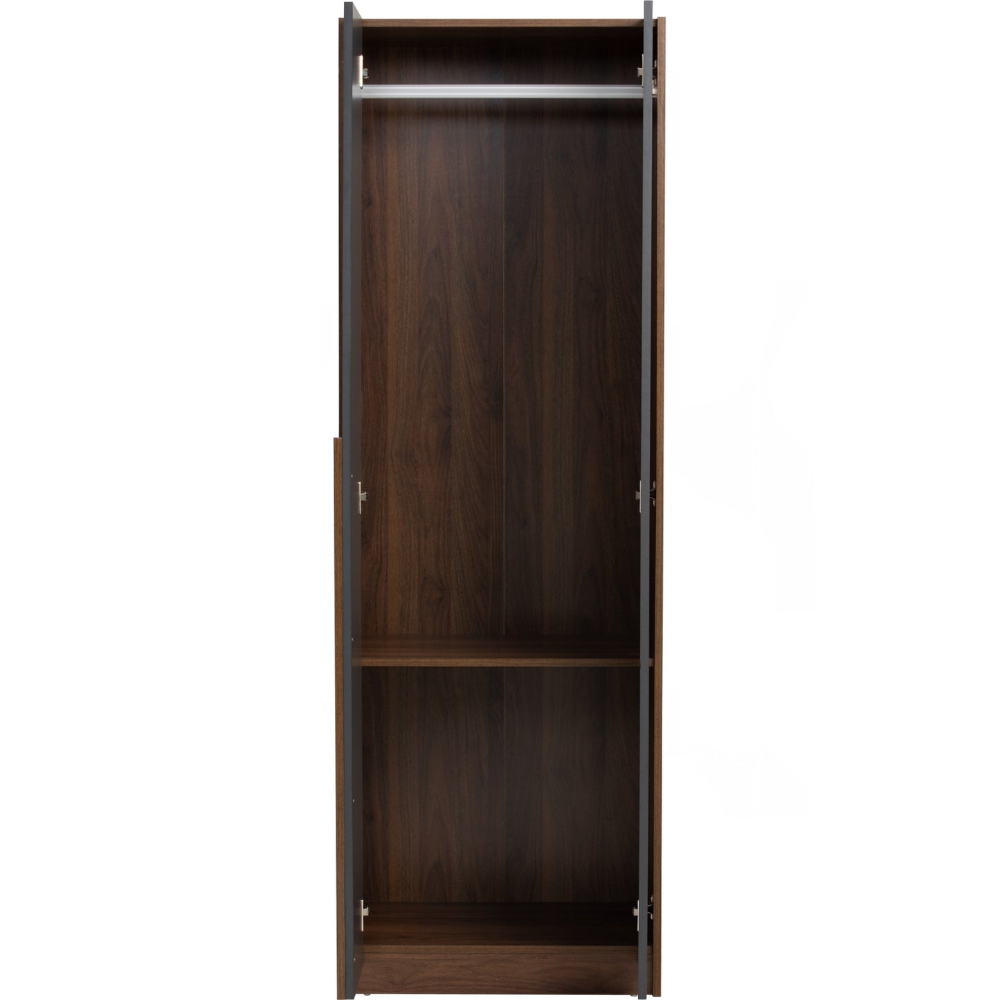 MANDO 2 Door Wardrobe - Black