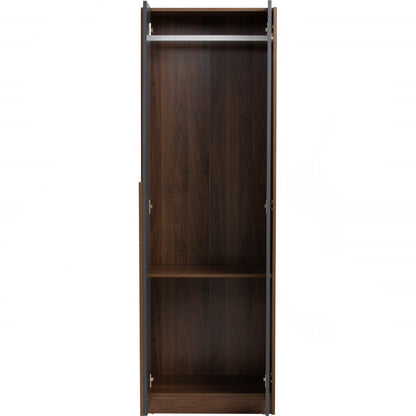 MANDO 2 Door Wardrobe - Black