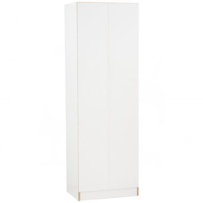 MANDO 2 Door Wardrobe - White