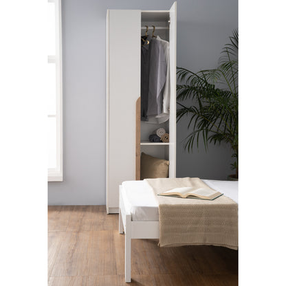 MANDO 2 Door Wardrobe - White