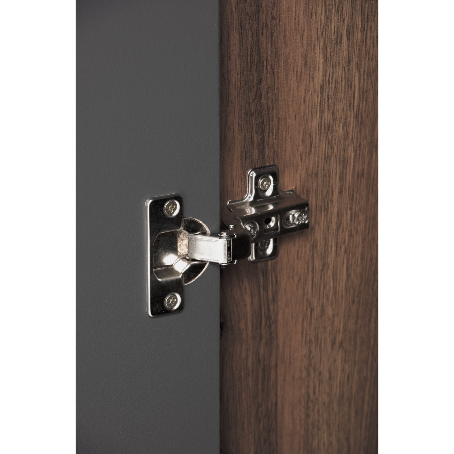 MANDO 3 Door Wardrobe - Black