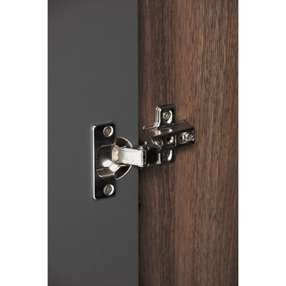 MANDO 3 Door Wardrobe - Black