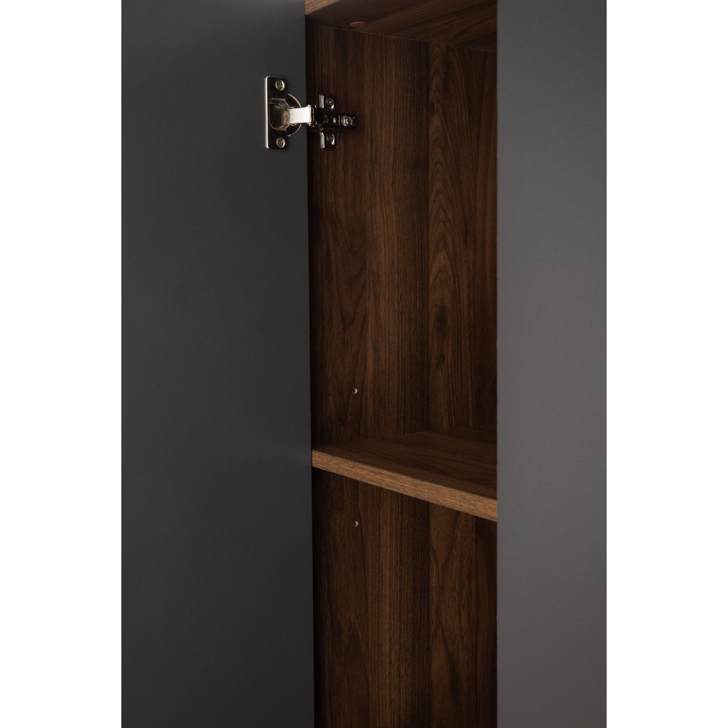 MANDO 3 Door Wardrobe - Black