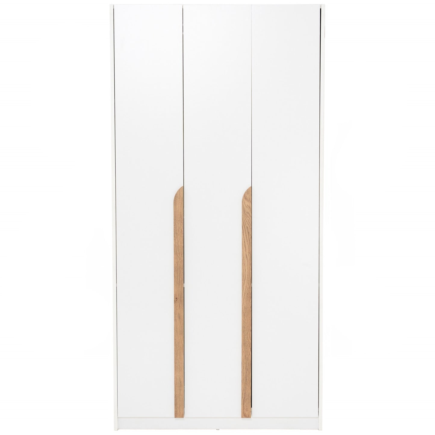 MANDO 3 Door Wardrobe - White
