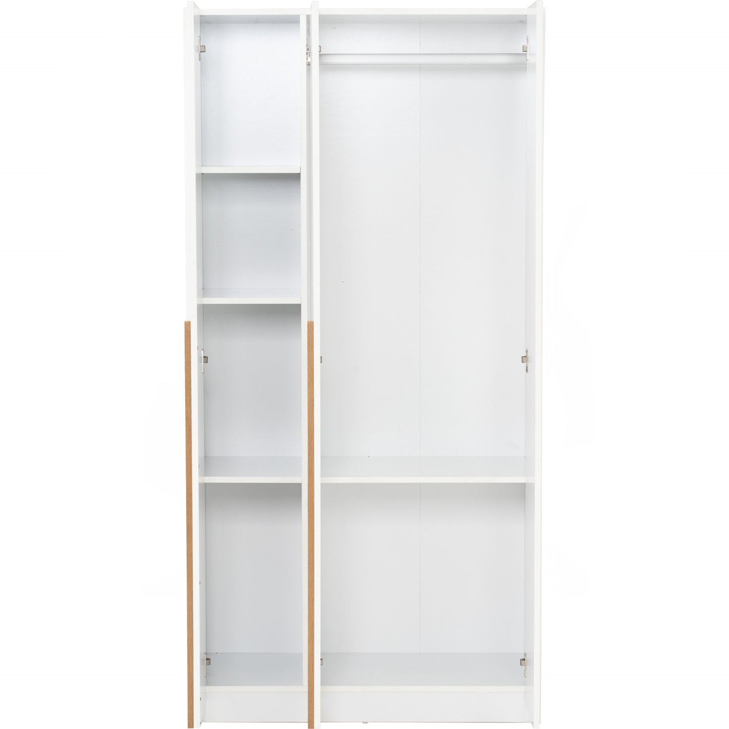 MANDO 3 Door Wardrobe - White