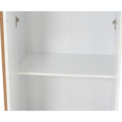 MANDO 3 Door Wardrobe - White