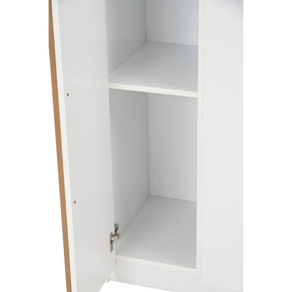MANDO 3 Door Wardrobe - White