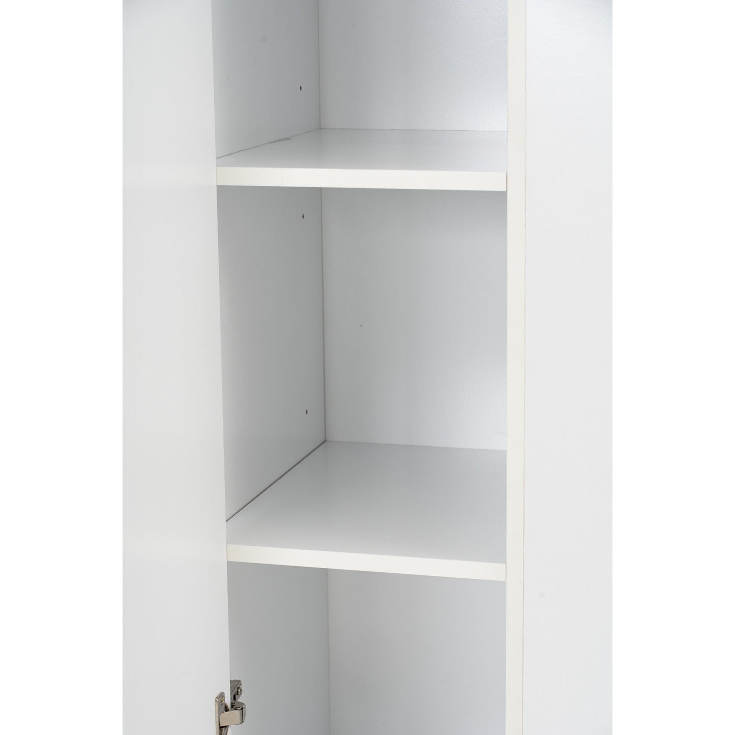 MANDO 3 Door Wardrobe - White