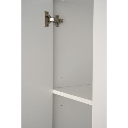 MANDO 3 Door Wardrobe - White