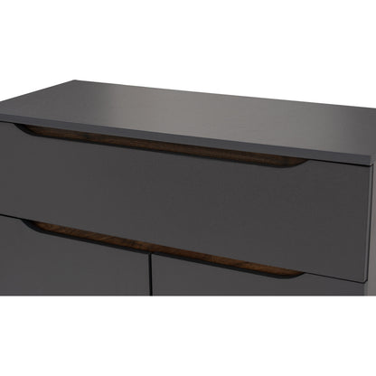 MANDO Multi Function Cabinet - Black