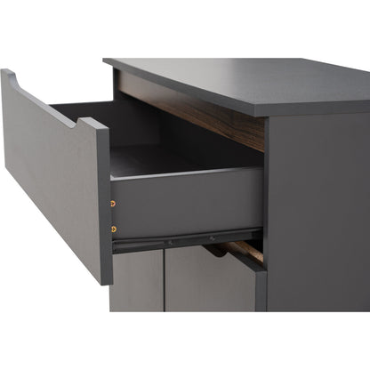 MANDO Multi Function Cabinet - Black
