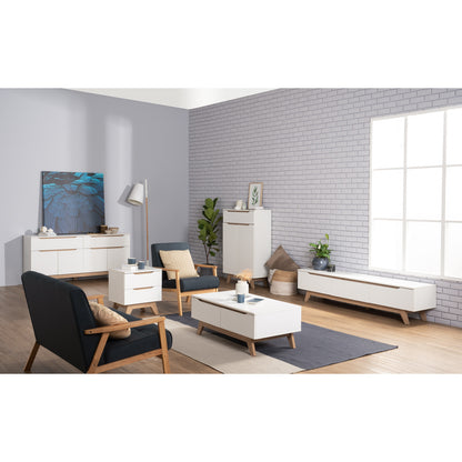 MANDO Multi Function Cabinet - White