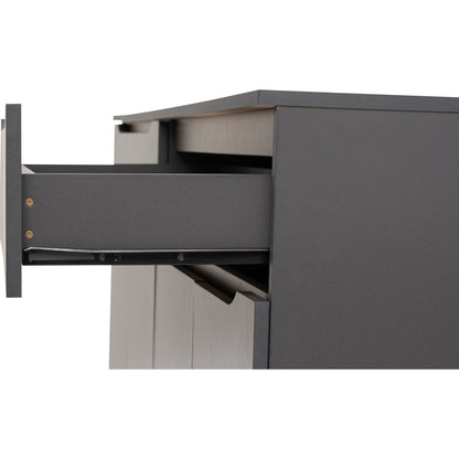 MANDO Sideboard - Black (1600L)