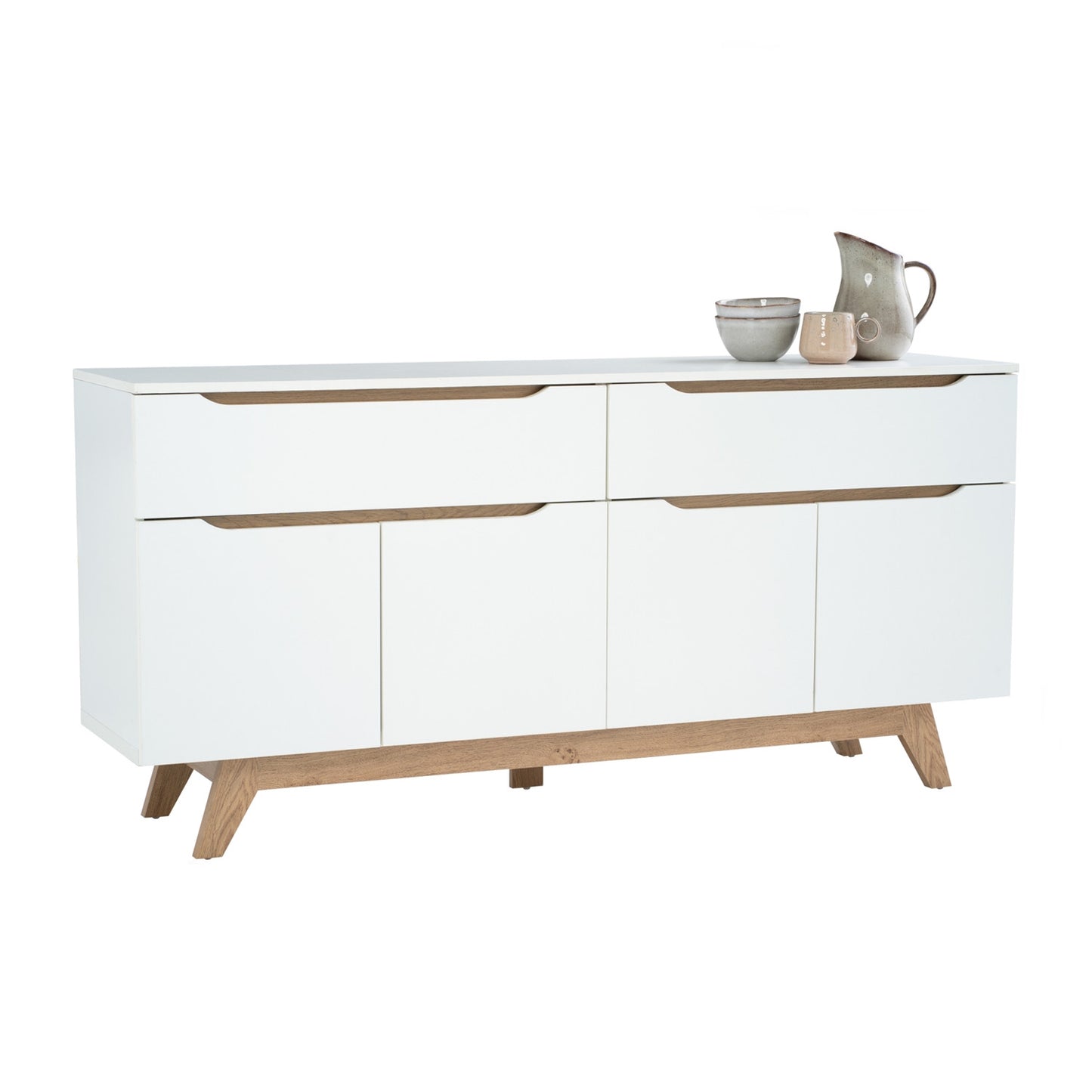 MANDO Sideboard - White (1600L)