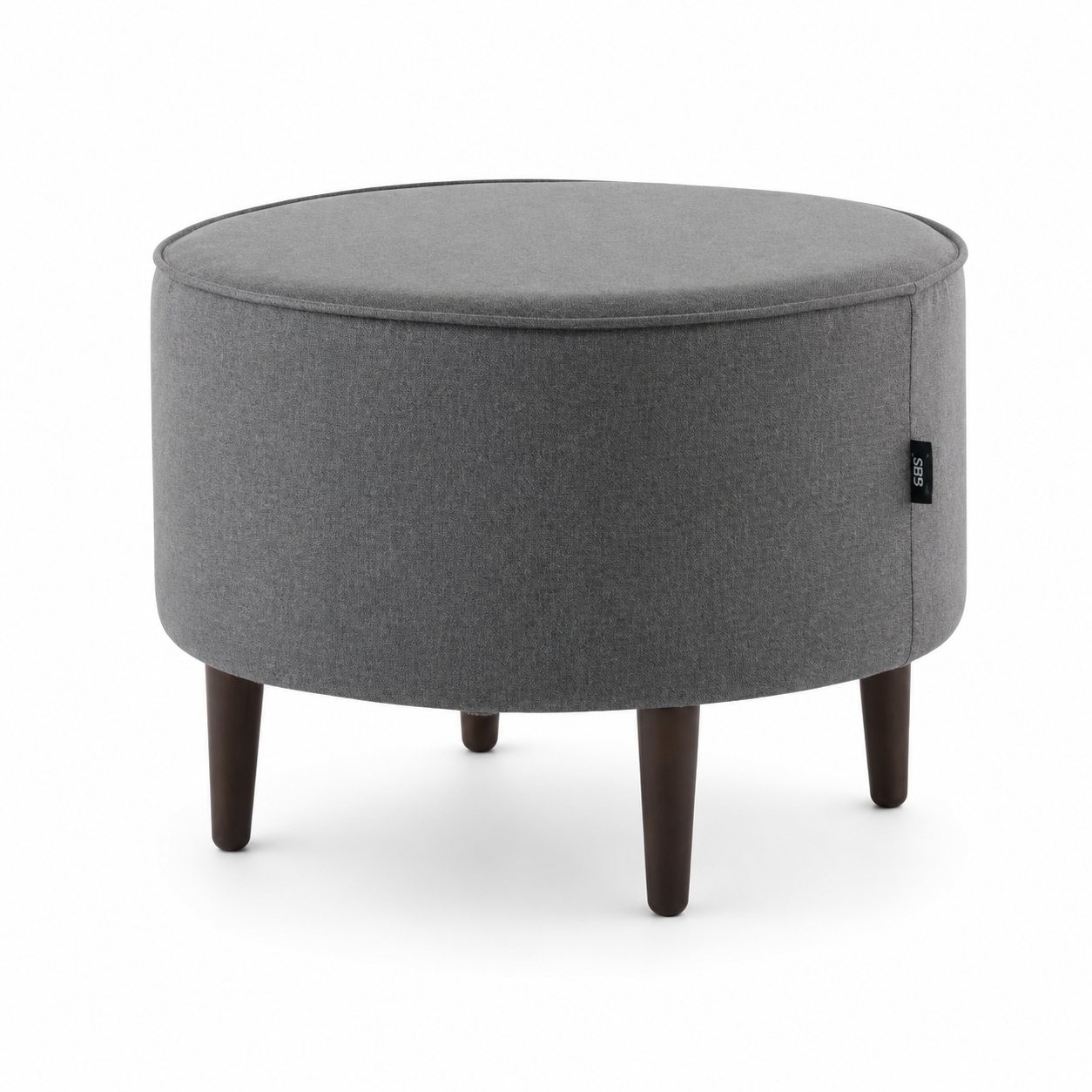 MARIO Round Stool - Grey