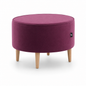 MARIO Round Stool - Purple
