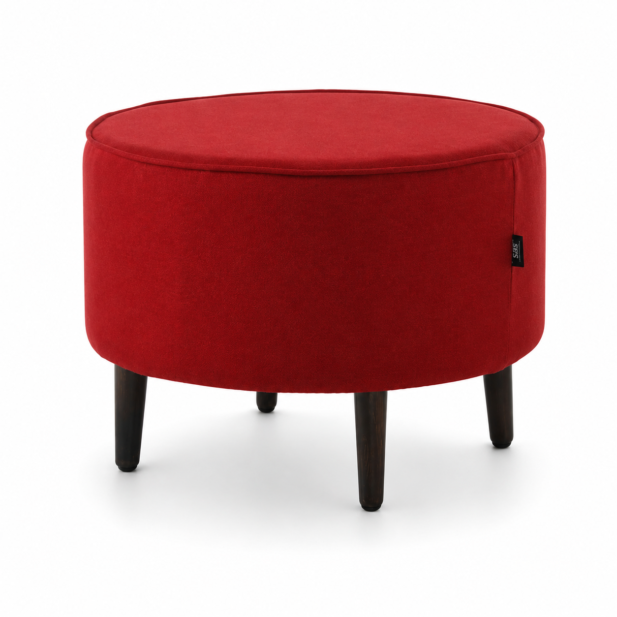 MARIO Round Stool - Red
