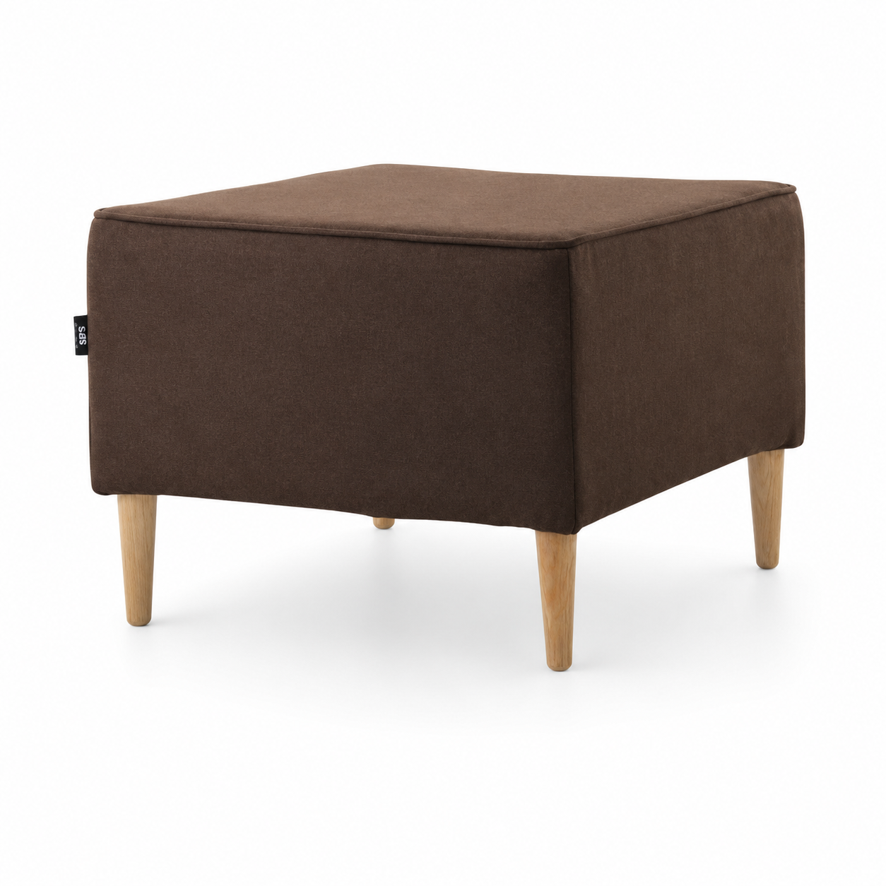 MARIO Square Stool - Brown