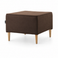 MARIO Square Stool - Brown