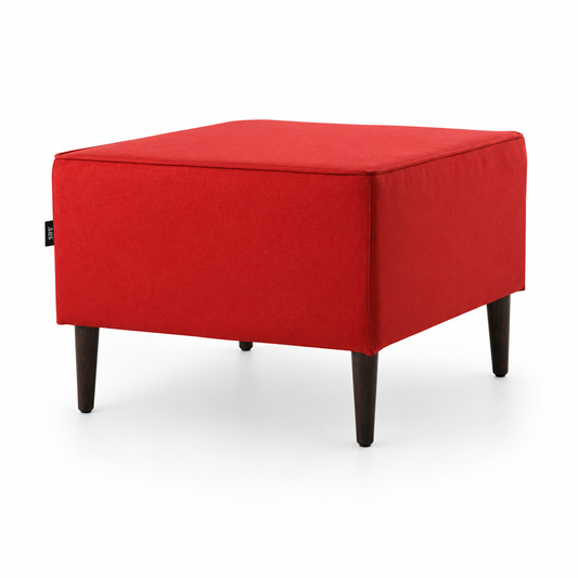 MARIO Square Stool - Red