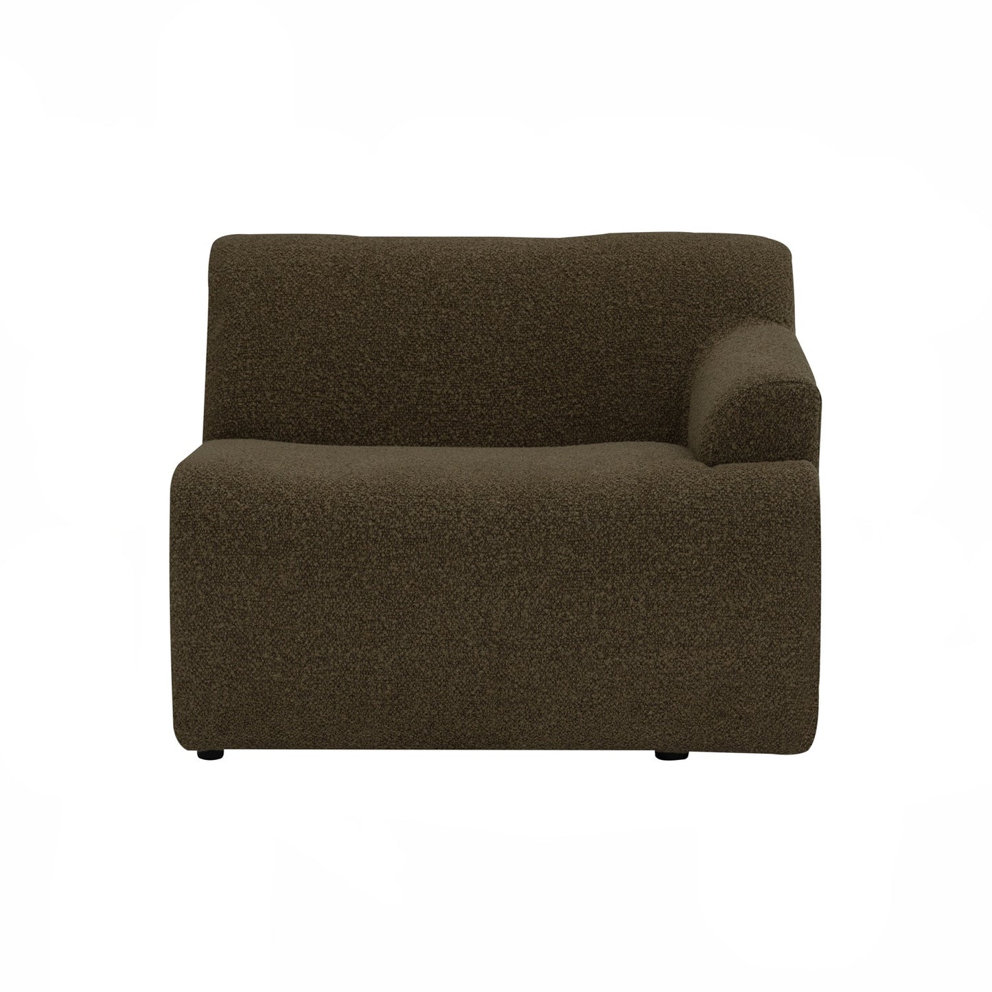 MAZEL 1 Seater With Left Arm Sofa - Sepia