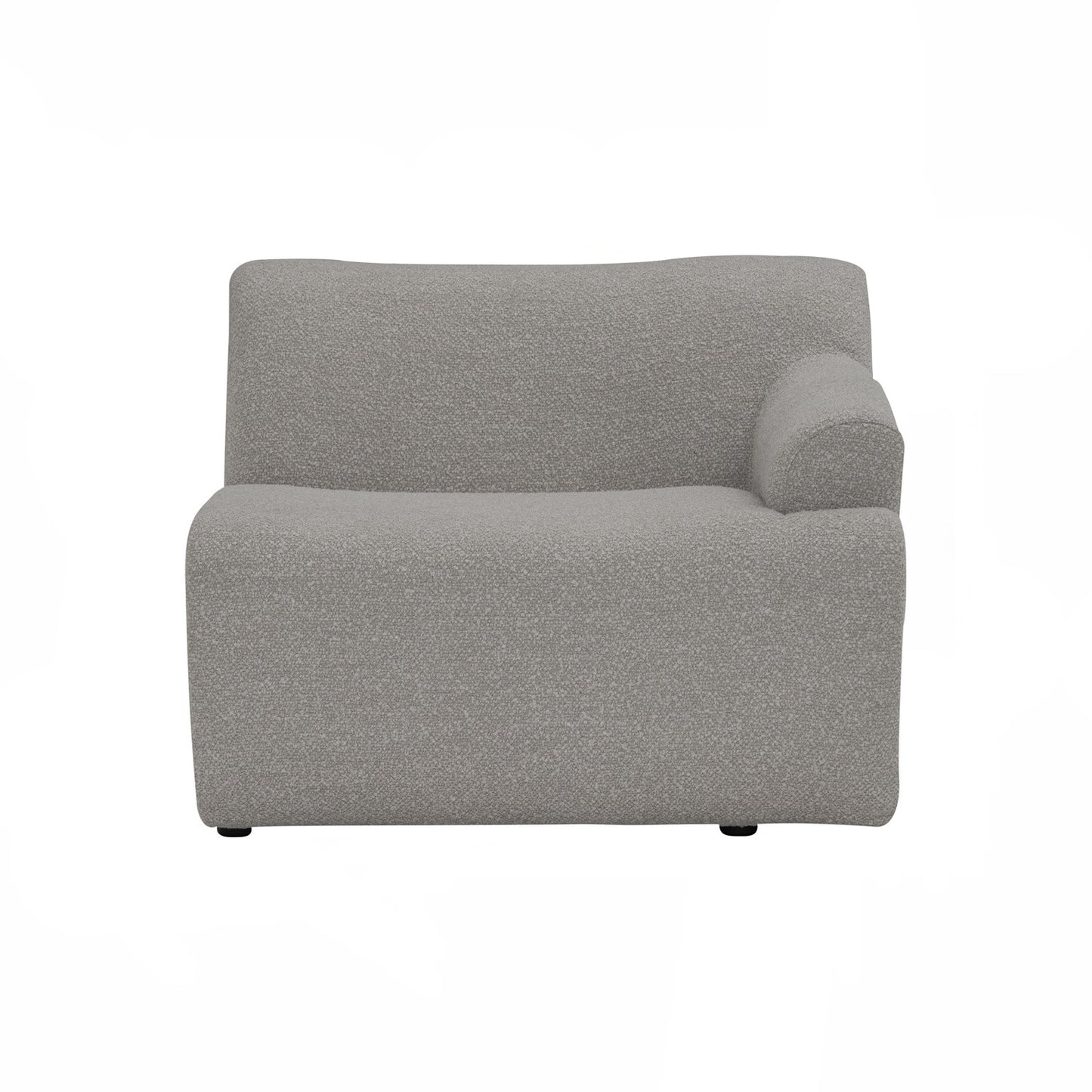 MAZEL 1 Seater With Left Arm Sofa - Grey