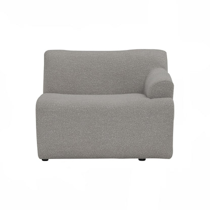 MAZEL 1 Seater With Left Arm Sofa - Grey