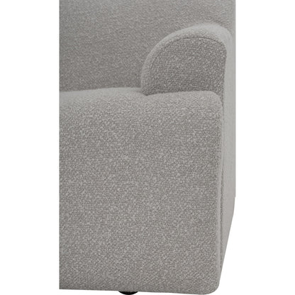 MAZEL 1 Seater With Left Arm Sofa - Grey