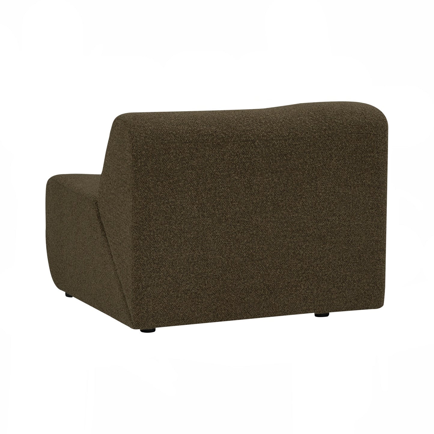 MAZEL 1 Seater With Right Arm Sofa - Sepia