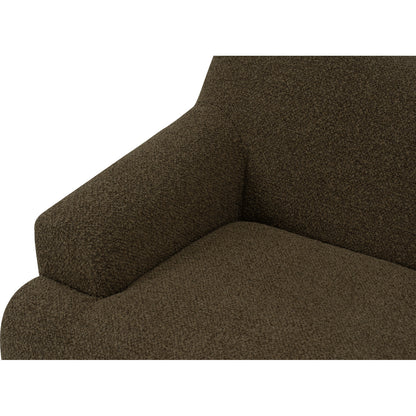 MAZEL 1 Seater With Right Arm Sofa - Sepia